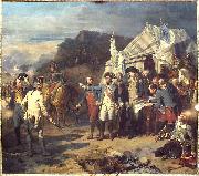 Auguste Couder Siege of Yorktown France oil painting artist